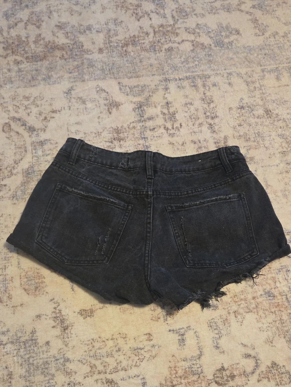 Cotton On Black Denim Shorts